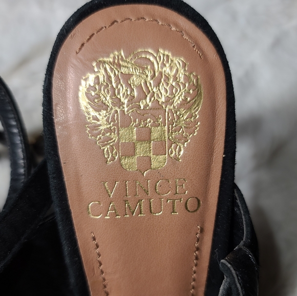 Black Vince Camuto Black Sandal sz 9M - Picture 7 of 7